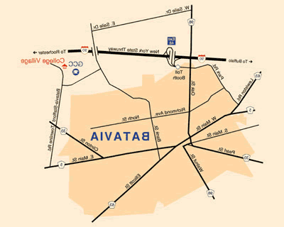 Batavia Map